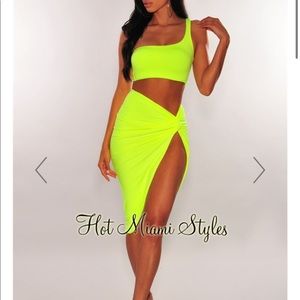 Hot Miami styles 2 piece set